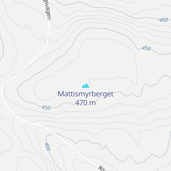 Map of Mattismyrberget