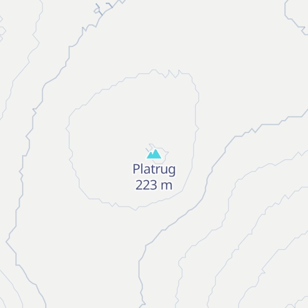 Map of Platrug