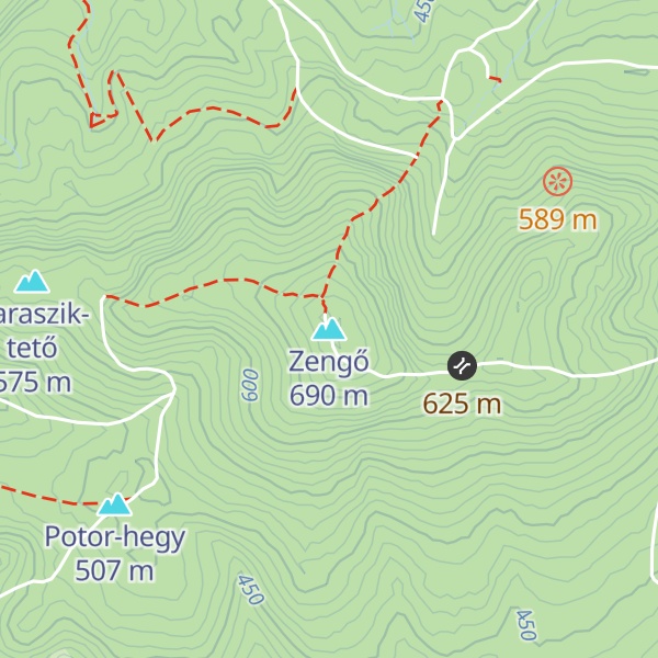 Map of Zengő