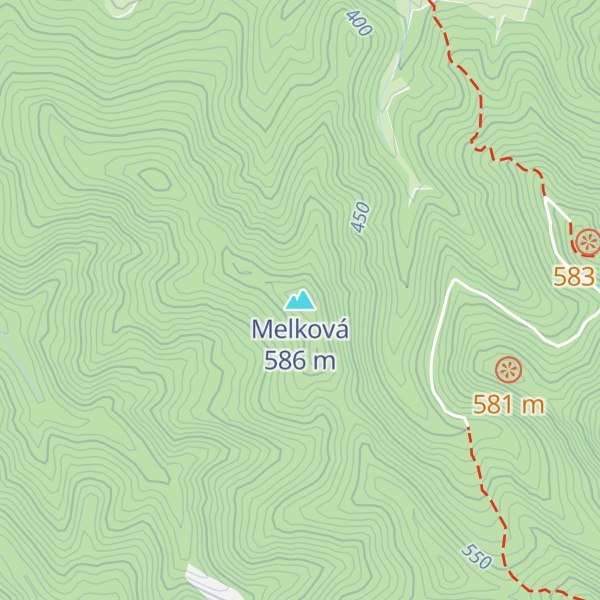Map of Melková