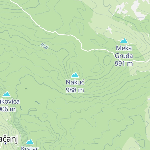 Map of Nakuć