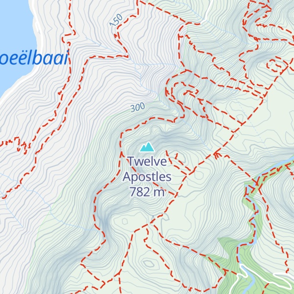 Map of Twelve Apostles