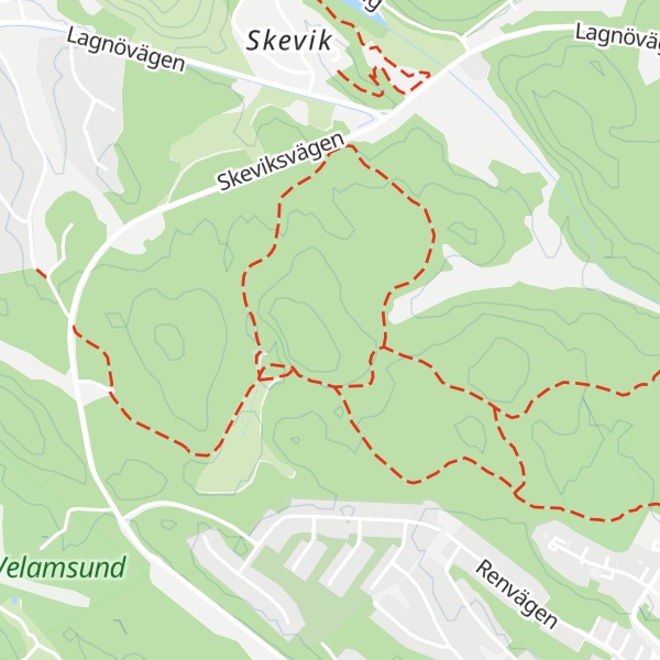 Map of Klosterberget