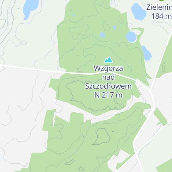 Map of Wzgorza nad Szczodrowem S