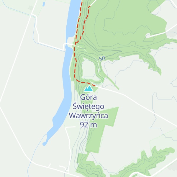 Map of Góra Świętego Wawrzyńca