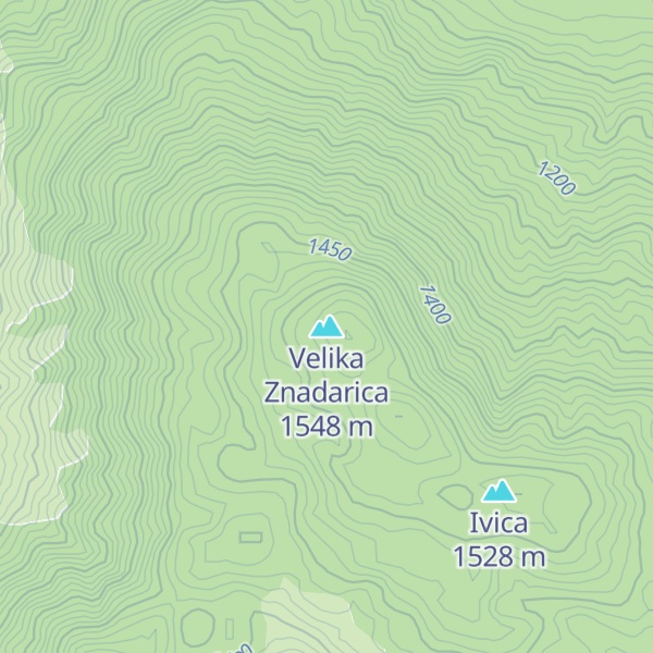 Map of Velika Znadarica