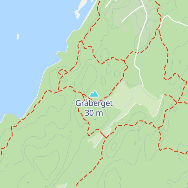 Map of Gråberget