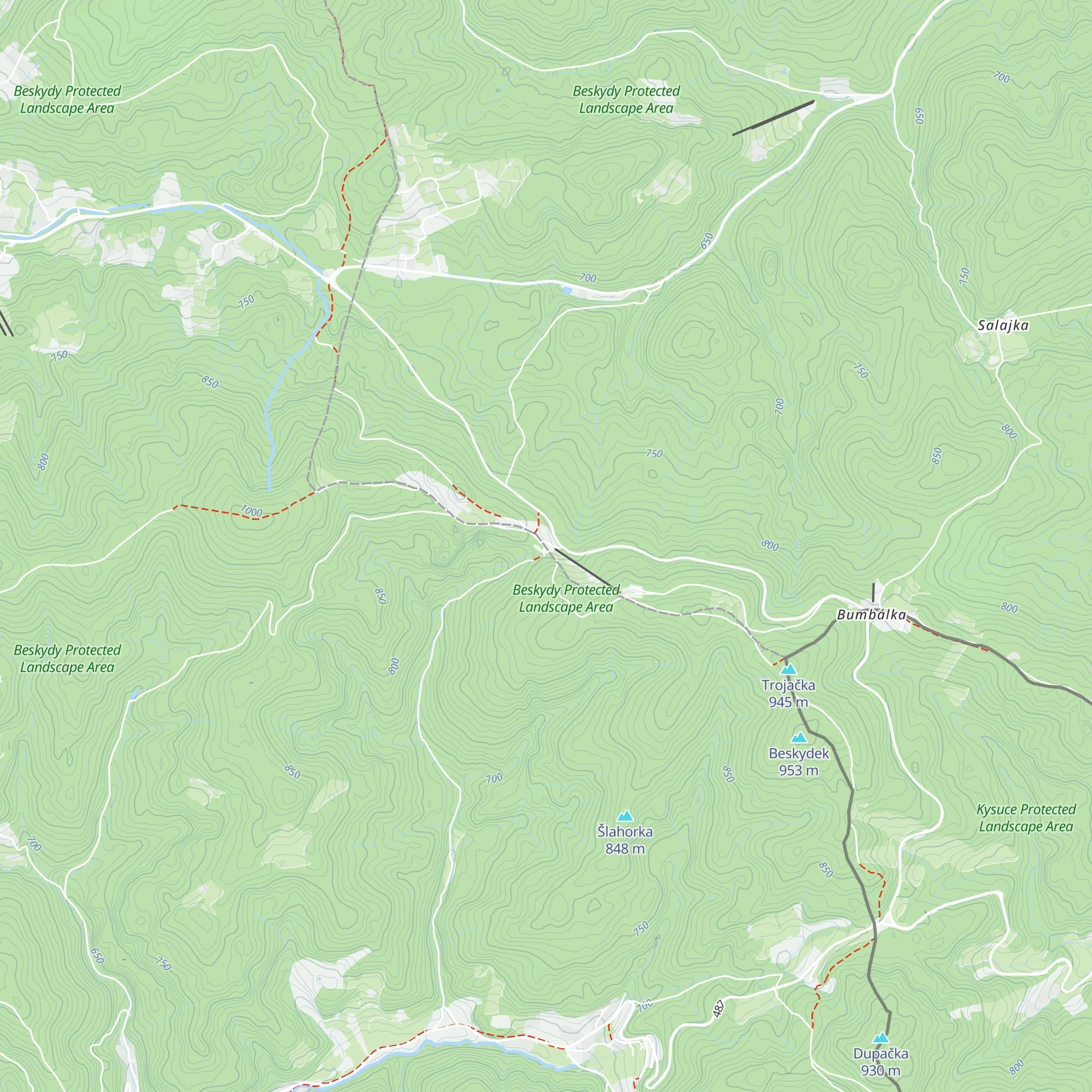 Chata Celnica map