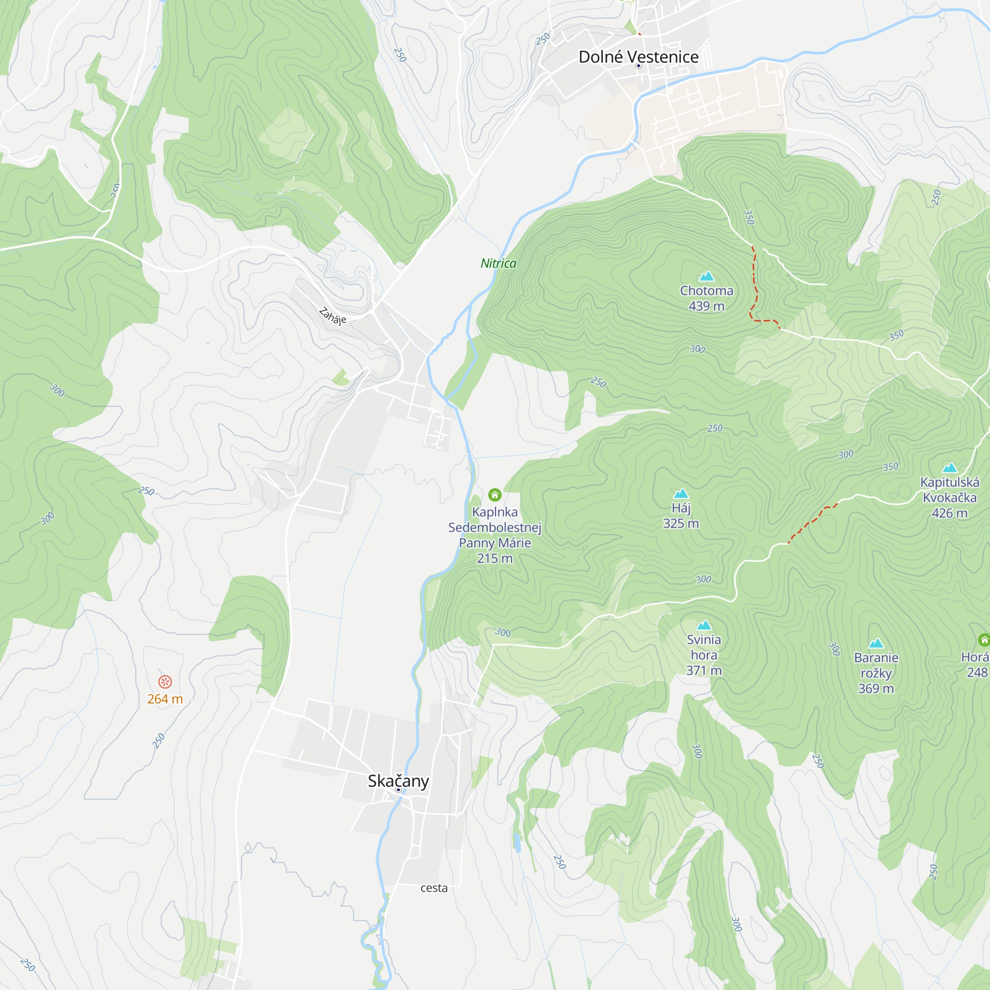 Kaplnka Sedembolestnej Panny Márie map