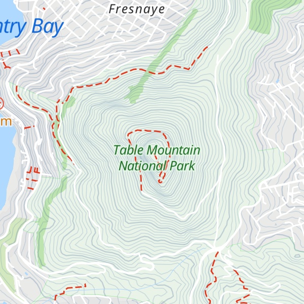 Map of Lion's Head
