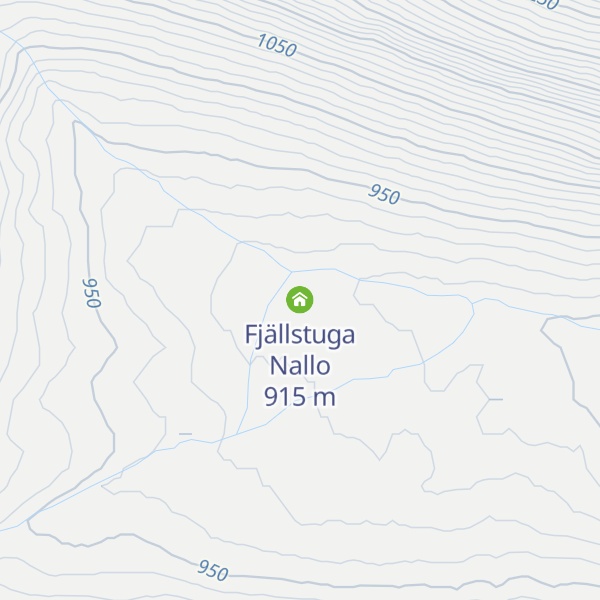 Map of Fjällstuga Nallo