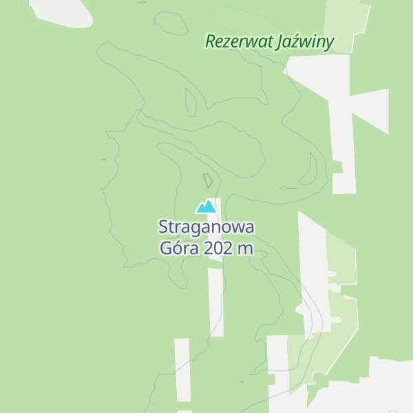 Map of Straganowa Góra