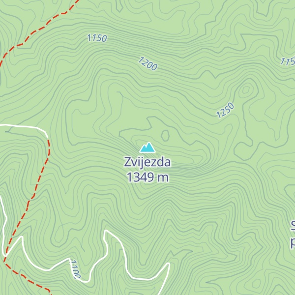 Map of Zvijezda