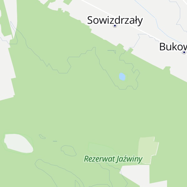 Map of Babie Ławy