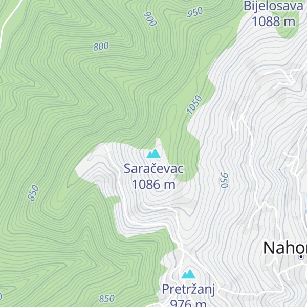 Map of Saračevac