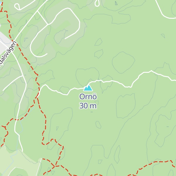 Map of Ornö