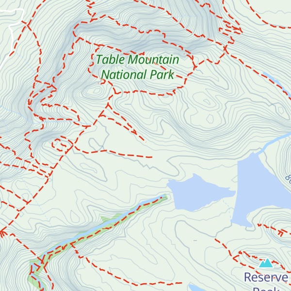 Map of The People's Trail Hut