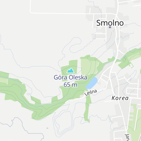 Map of Góra Oleska