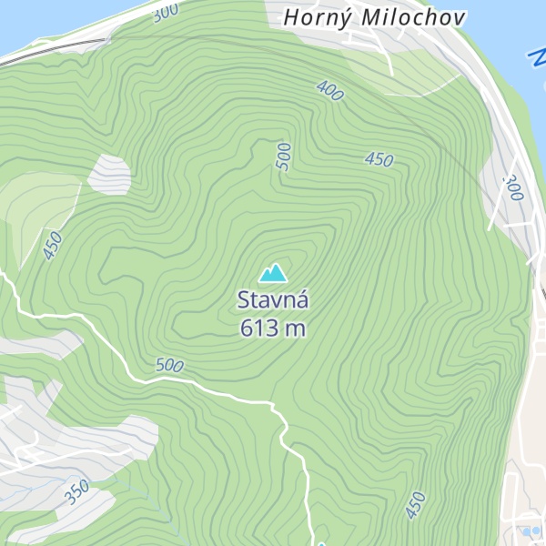 Map of Stavná