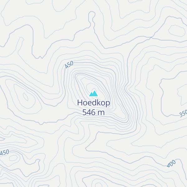 Map of Hoedkop