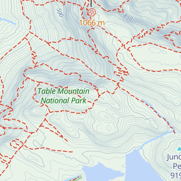 Map of Blinkwater Peak