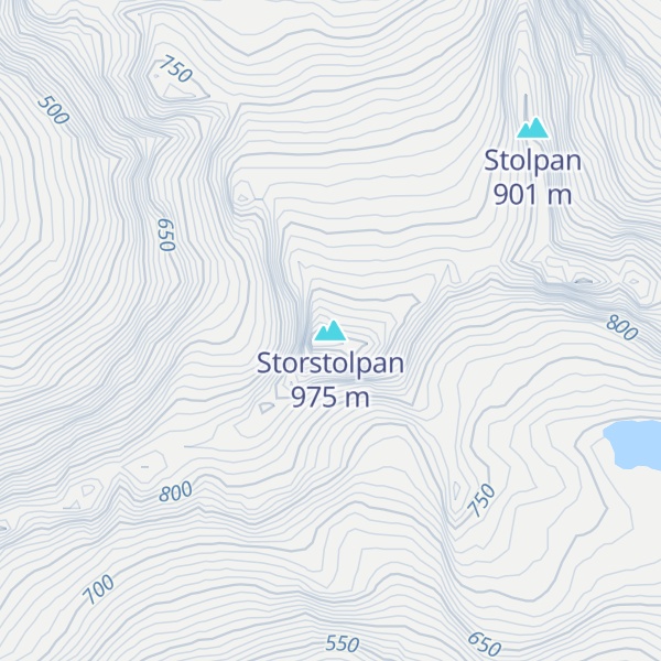 Map of Storstolpan