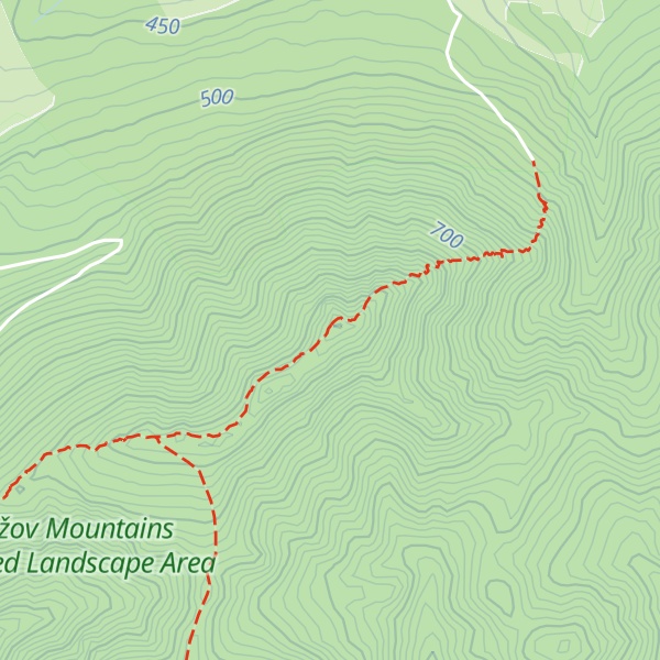 Map of Ostrá Malenica