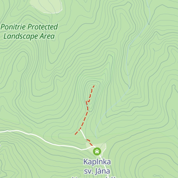 Map of Michalov vrch