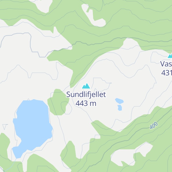 Map of Sundlifjellet