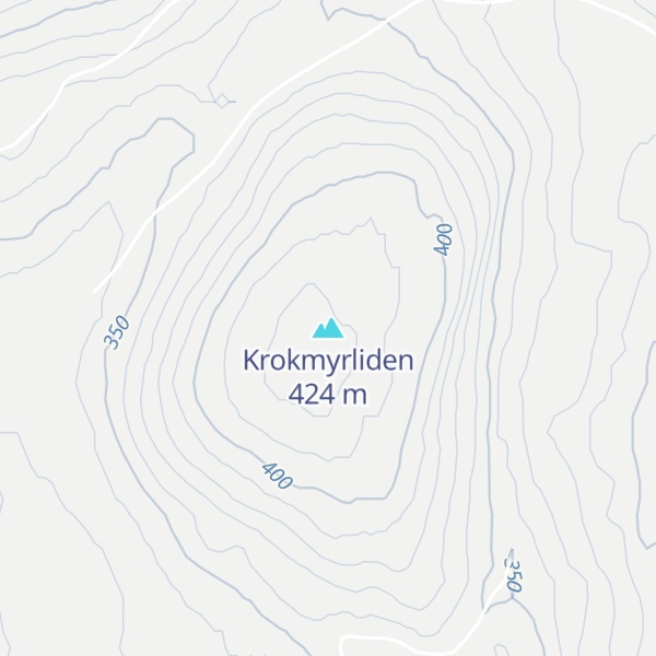 Map of Krokmyrliden