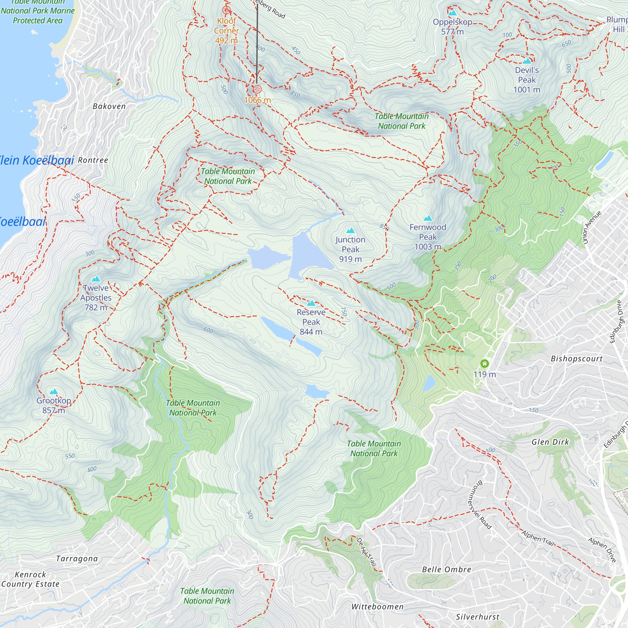 WPMC Ash Valley Hut map