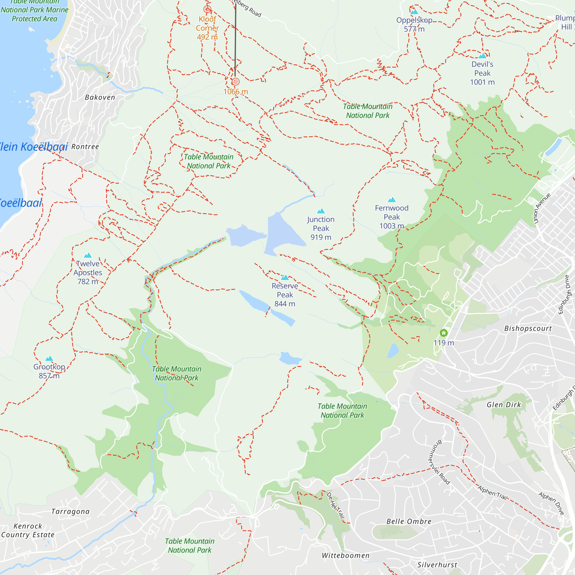 WPMC Ash Valley Hut map