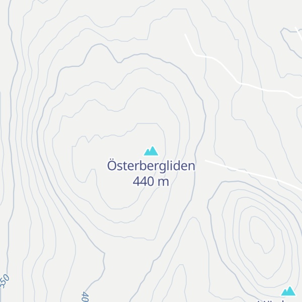 Map of Österbergliden