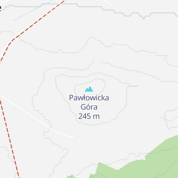 Map of Pawłowicka Góra