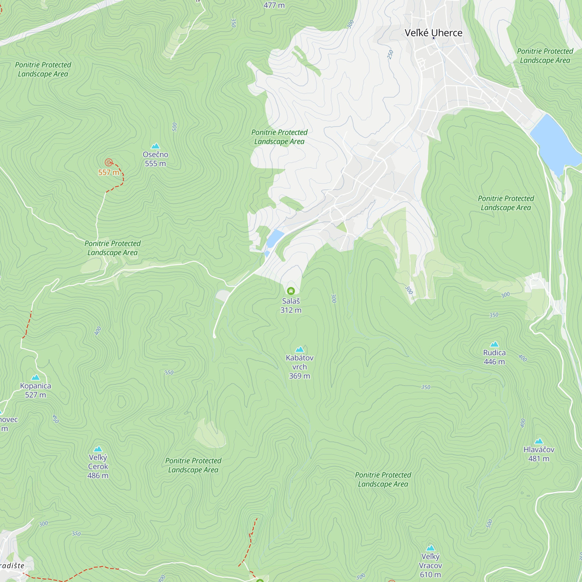 Salaš map