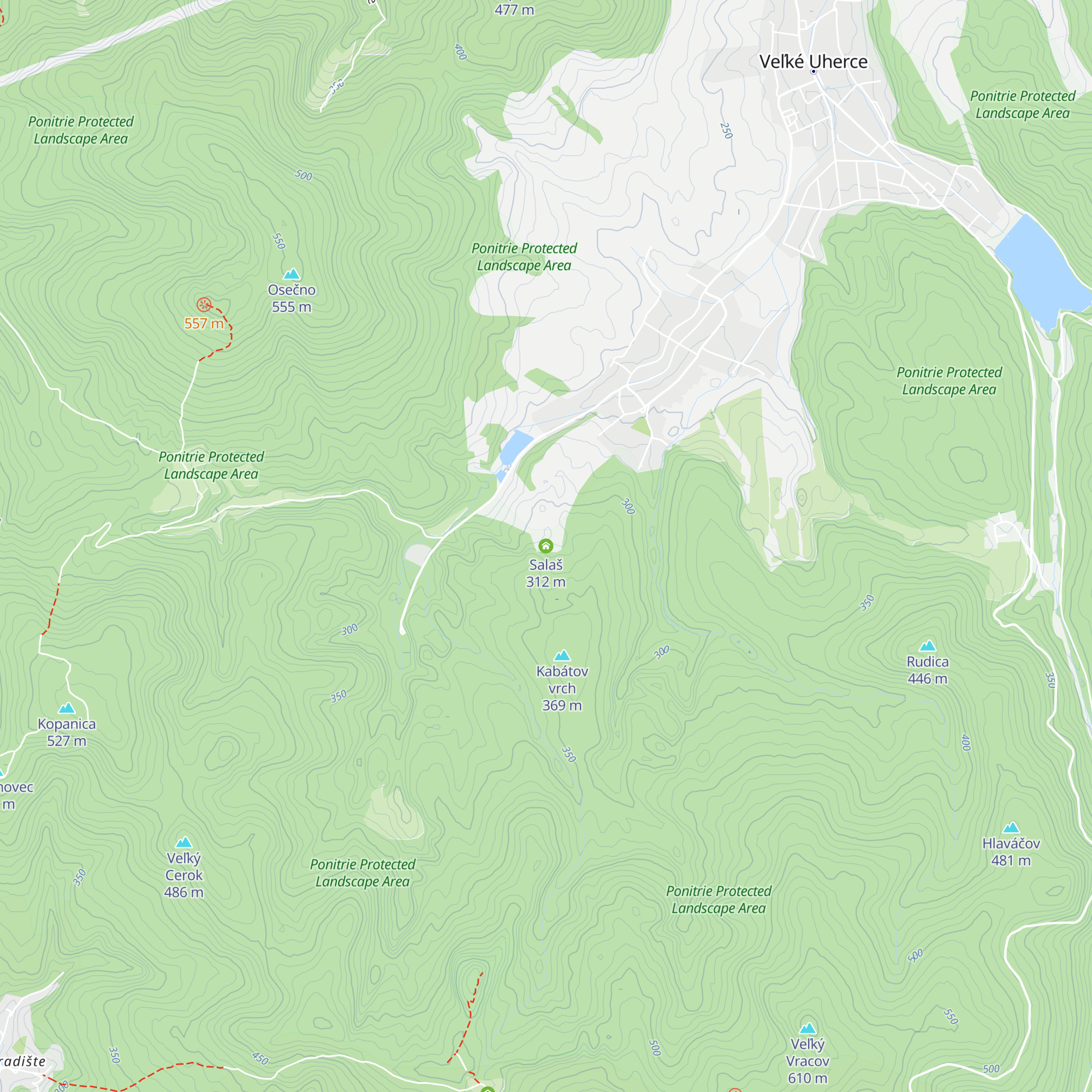Salaš map
