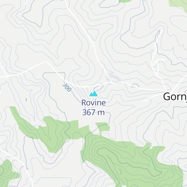 Map of Rovine