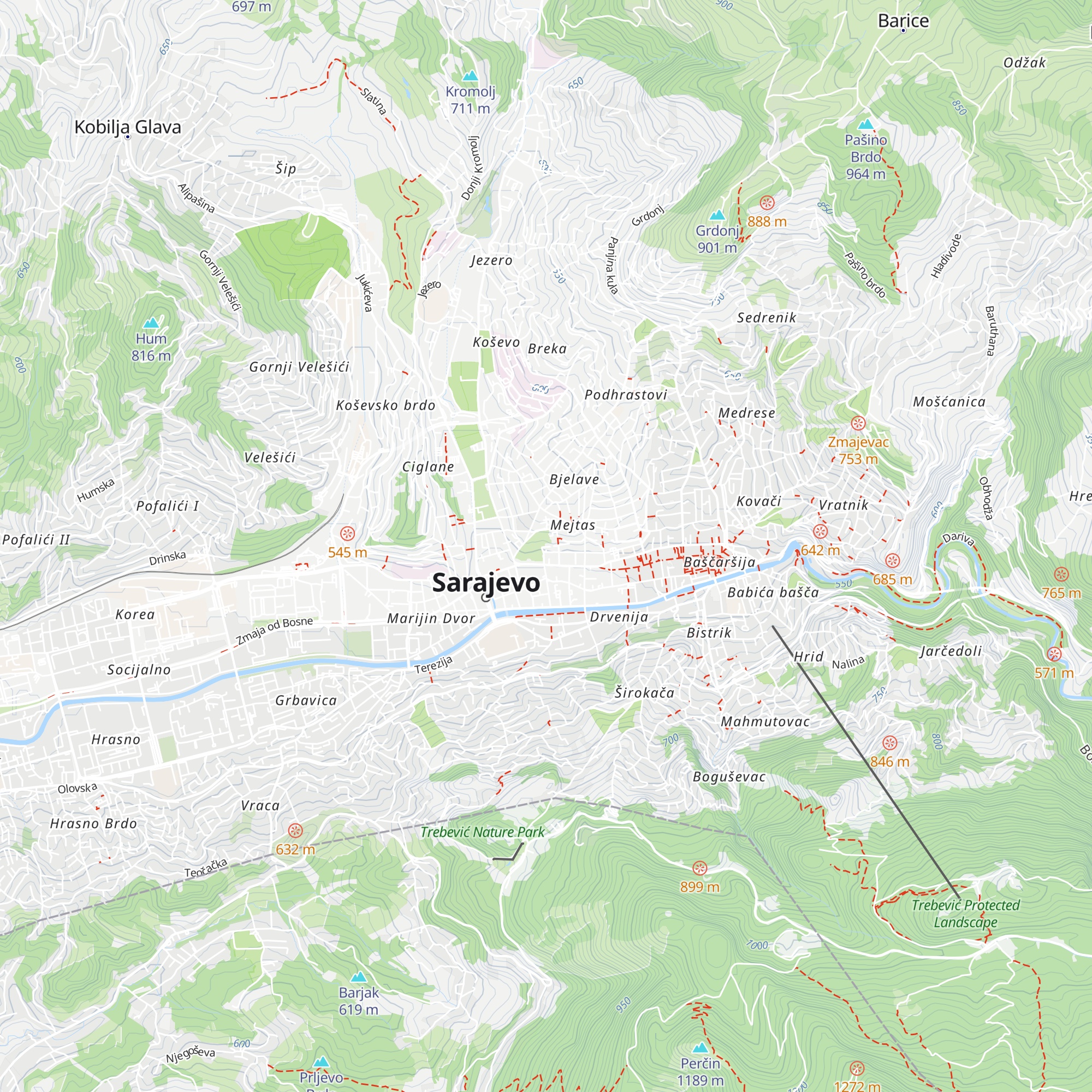 Gaudi Lufthansa City Center map