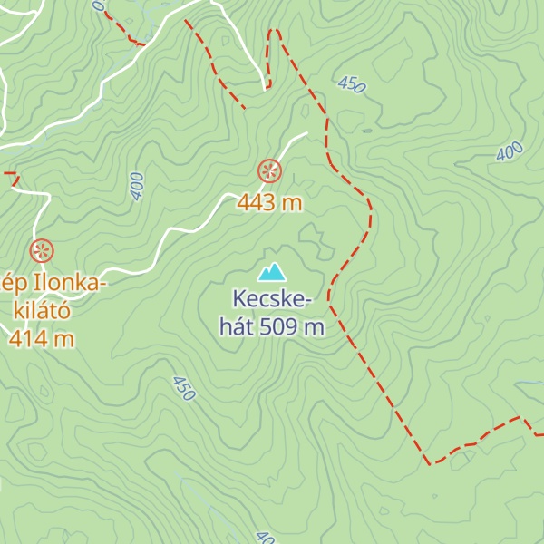 Map of Kecske-hát