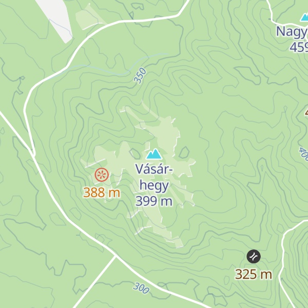 Map of Vásár-hegy