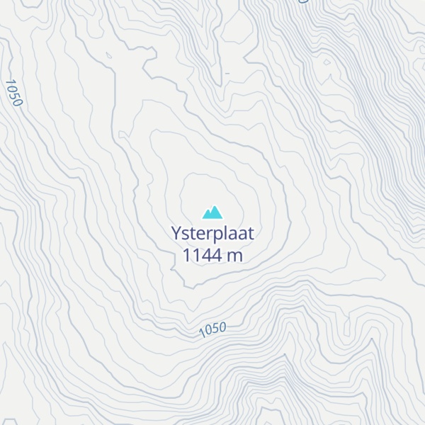 Map of Ysterplaat