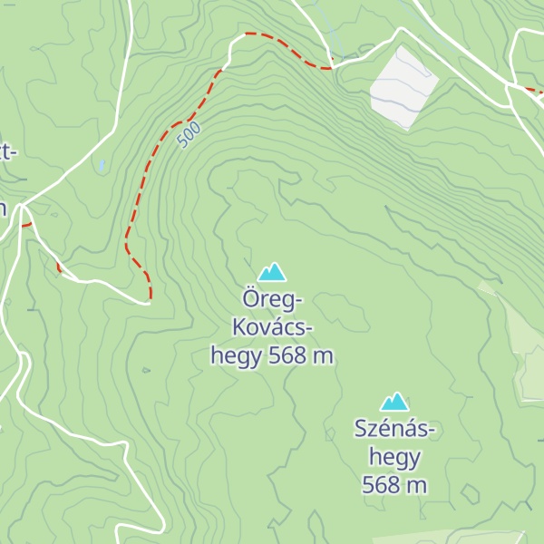 Map of Öreg-Kovács-hegy