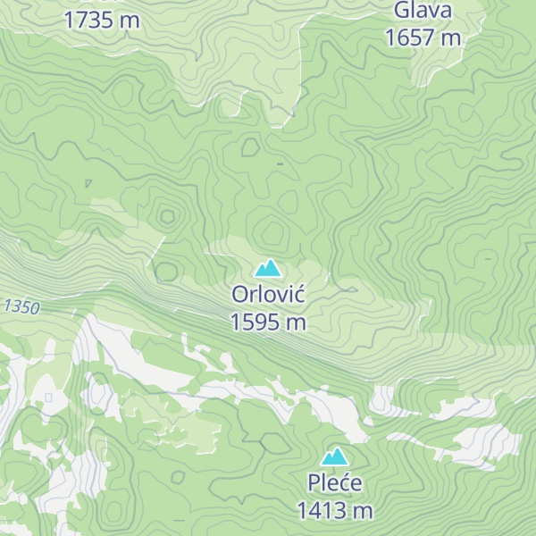 Map of Orlović