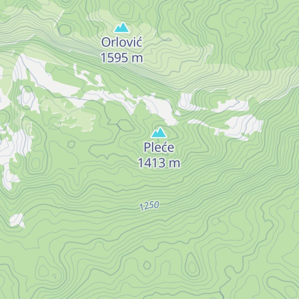 Map of Jastrebuša