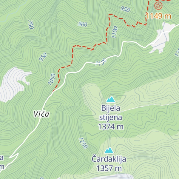 Map of Uževica