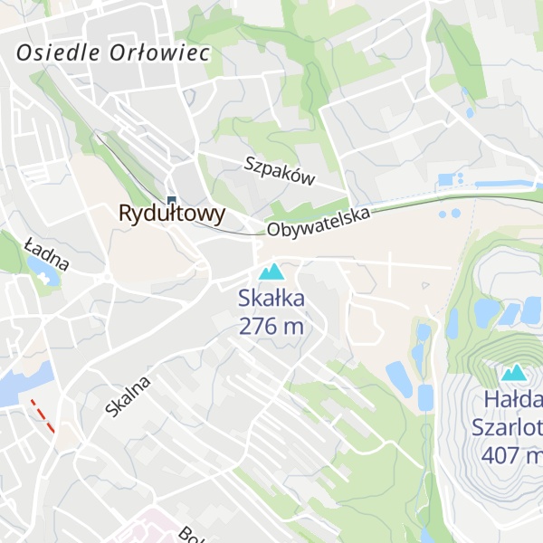 Map of Skałka