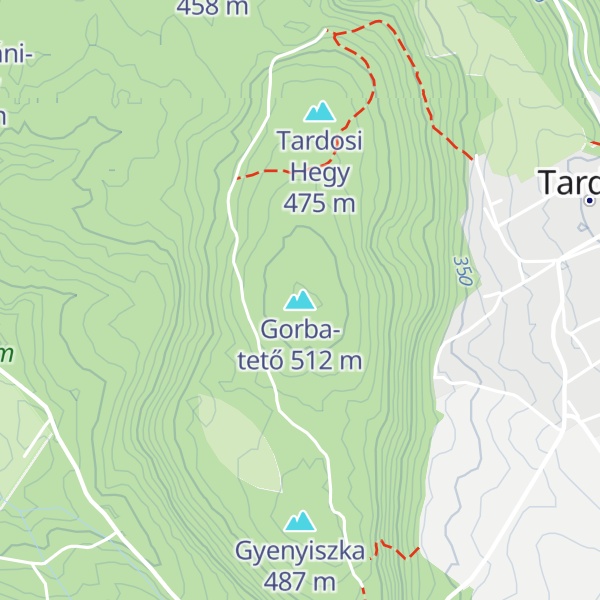Map of Gorba-tető
