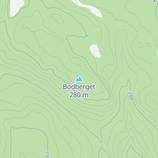 Map of Bodberget