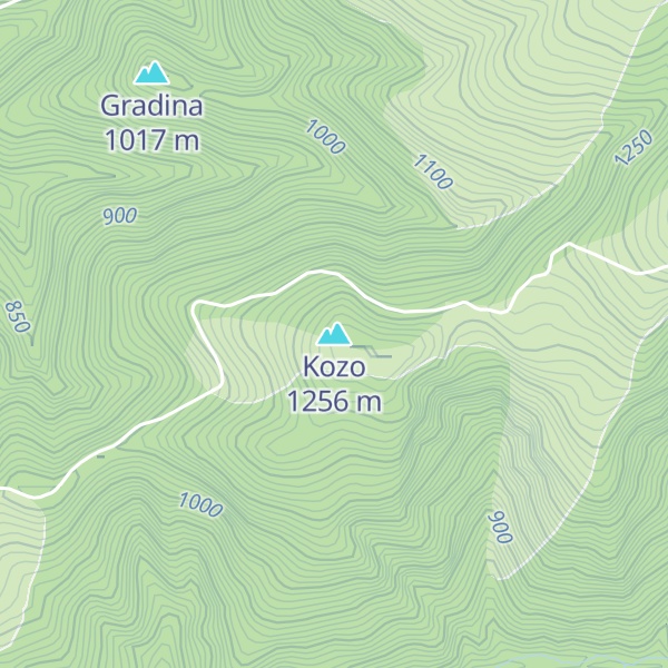 Map of Kozo