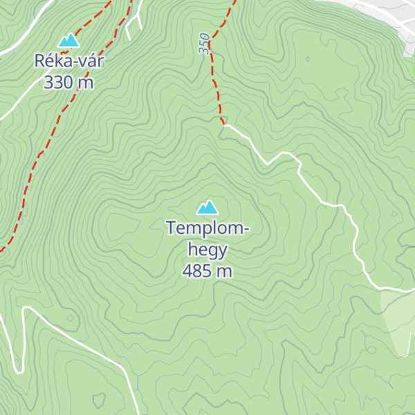 Map of Templom-hegy